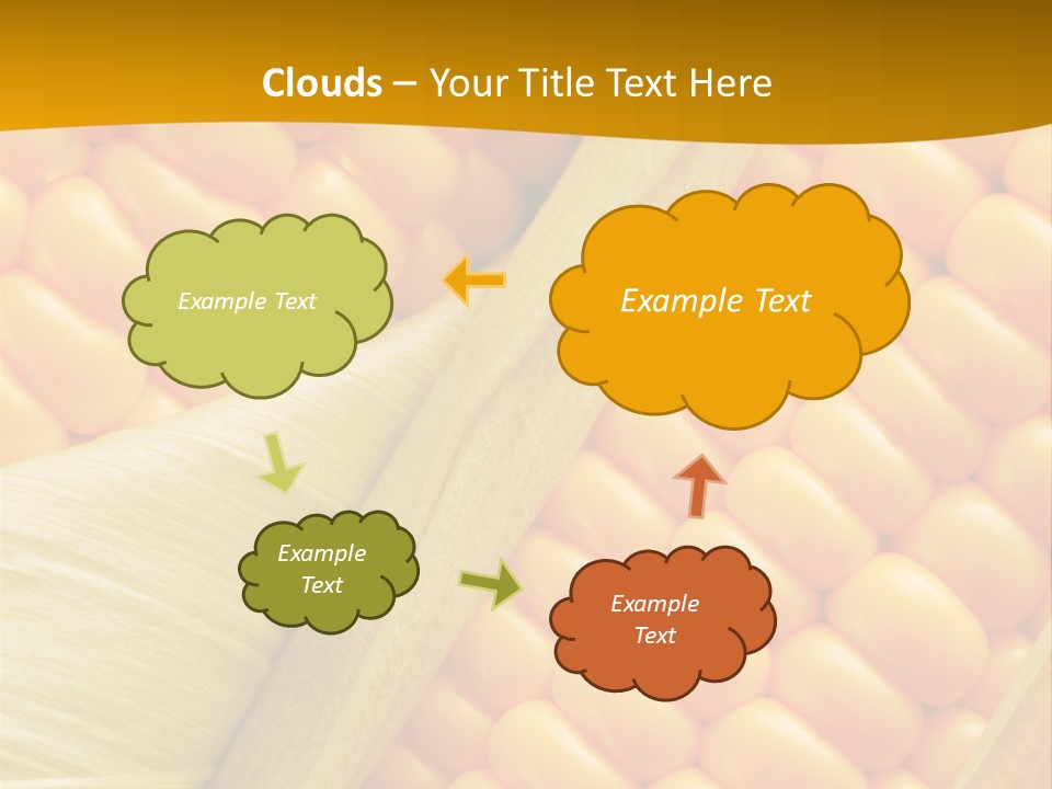 Sweet Corn Plant Crop PowerPoint Template