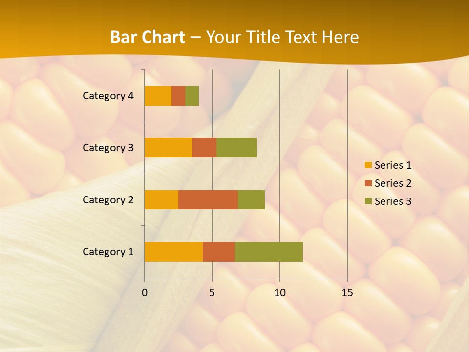 Sweet Corn Plant Crop PowerPoint Template