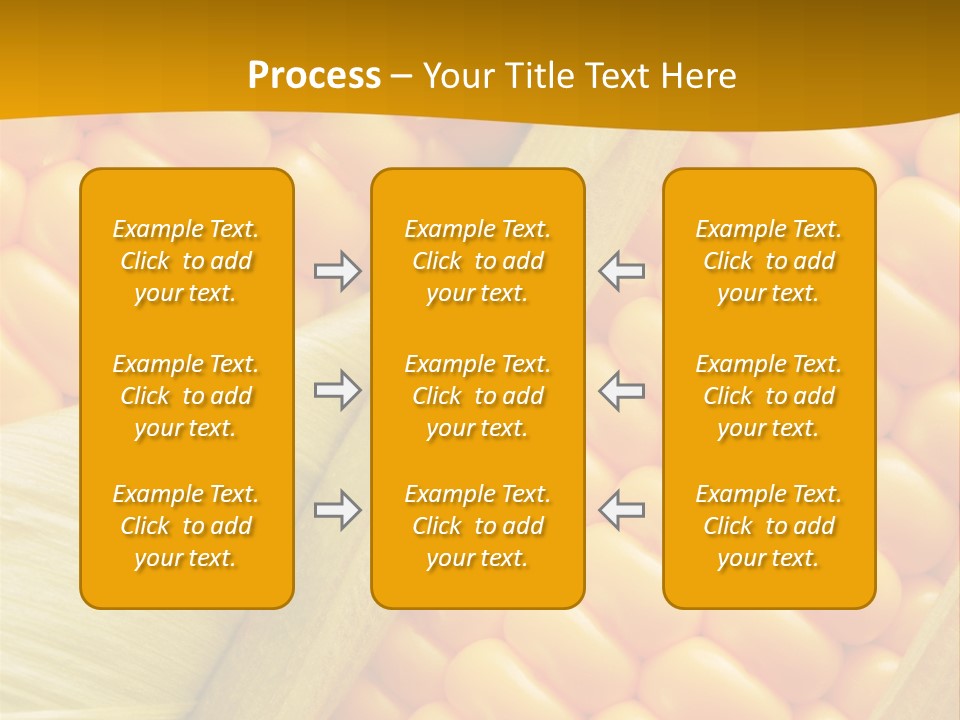 Sweet Corn Plant Crop PowerPoint Template