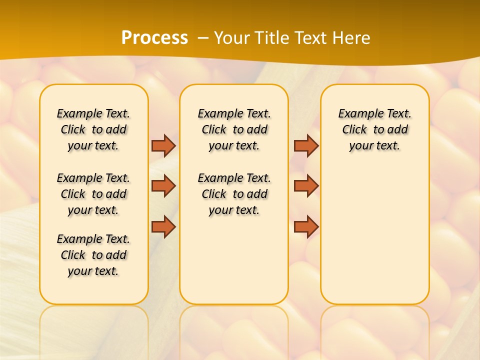 Sweet Corn Plant Crop PowerPoint Template