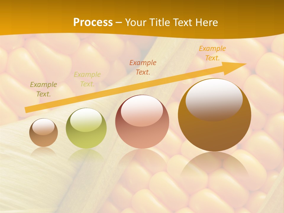 Sweet Corn Plant Crop PowerPoint Template