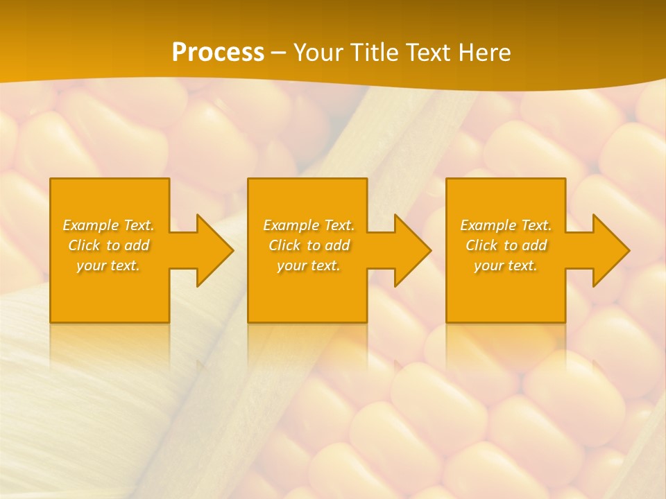 Sweet Corn Plant Crop PowerPoint Template