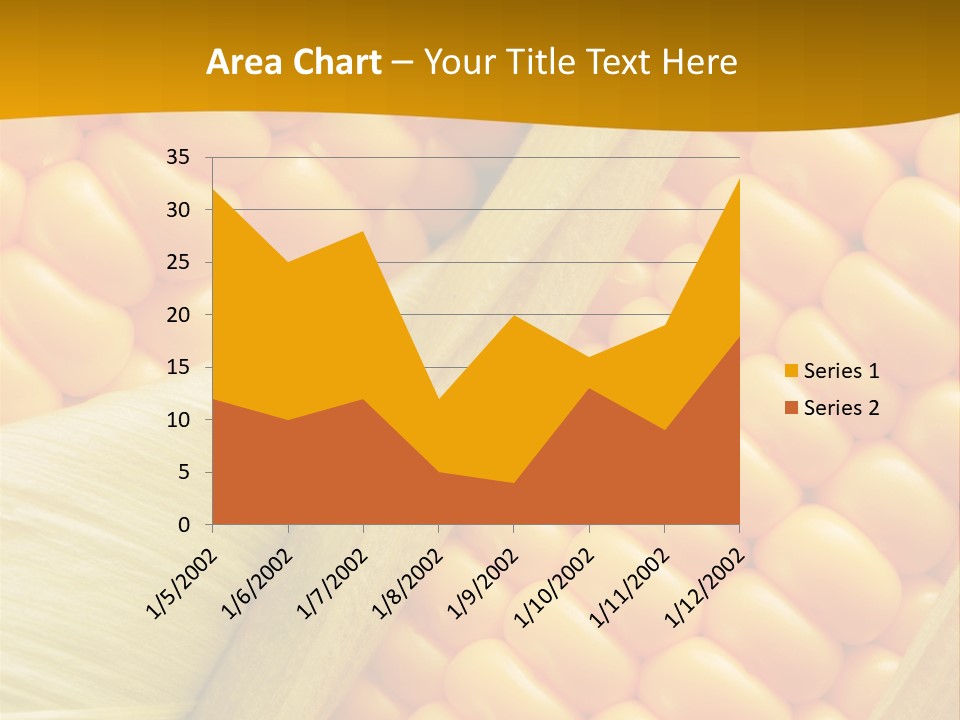 Sweet Corn Plant Crop PowerPoint Template