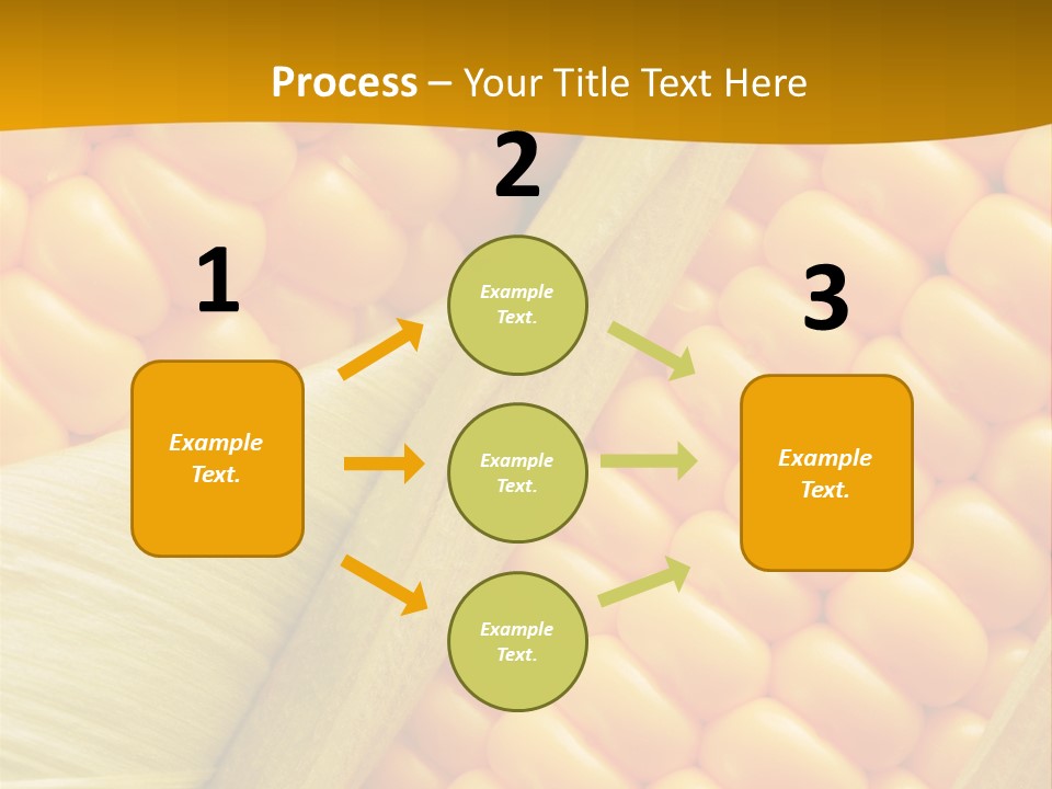 Sweet Corn Plant Crop PowerPoint Template
