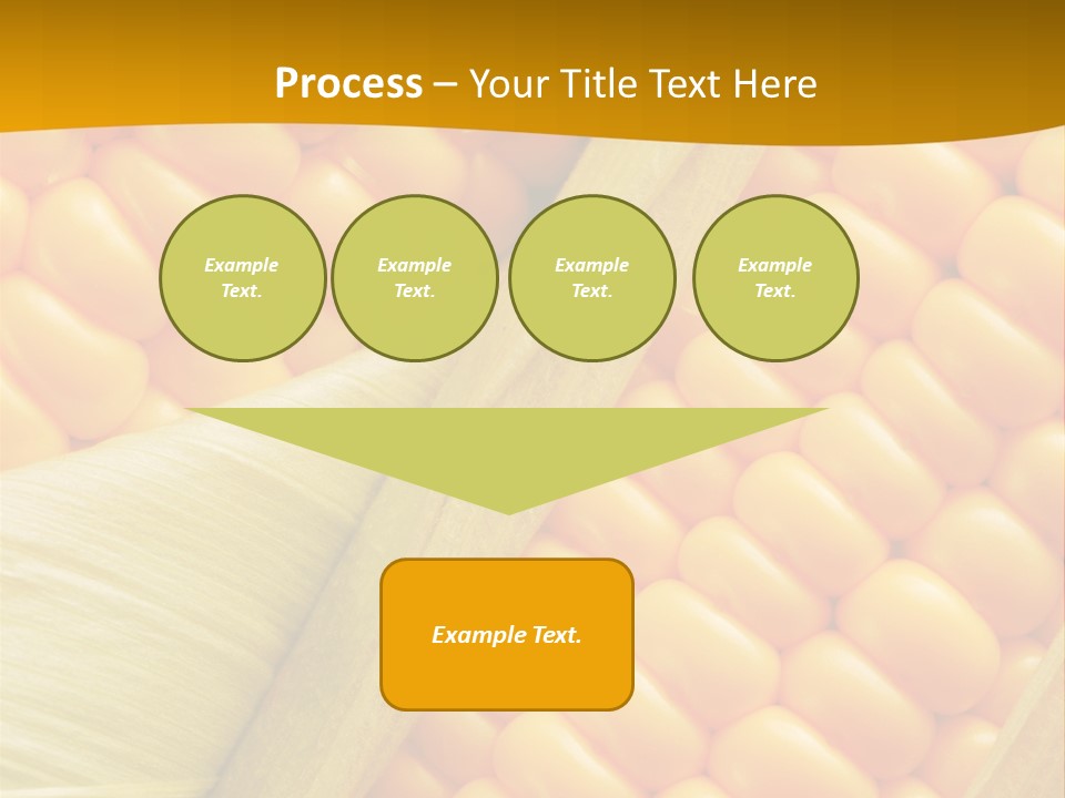 Sweet Corn Plant Crop PowerPoint Template