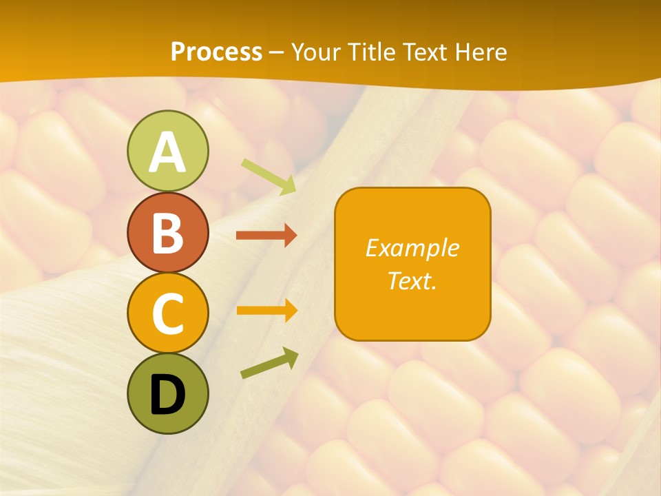 Sweet Corn Plant Crop PowerPoint Template