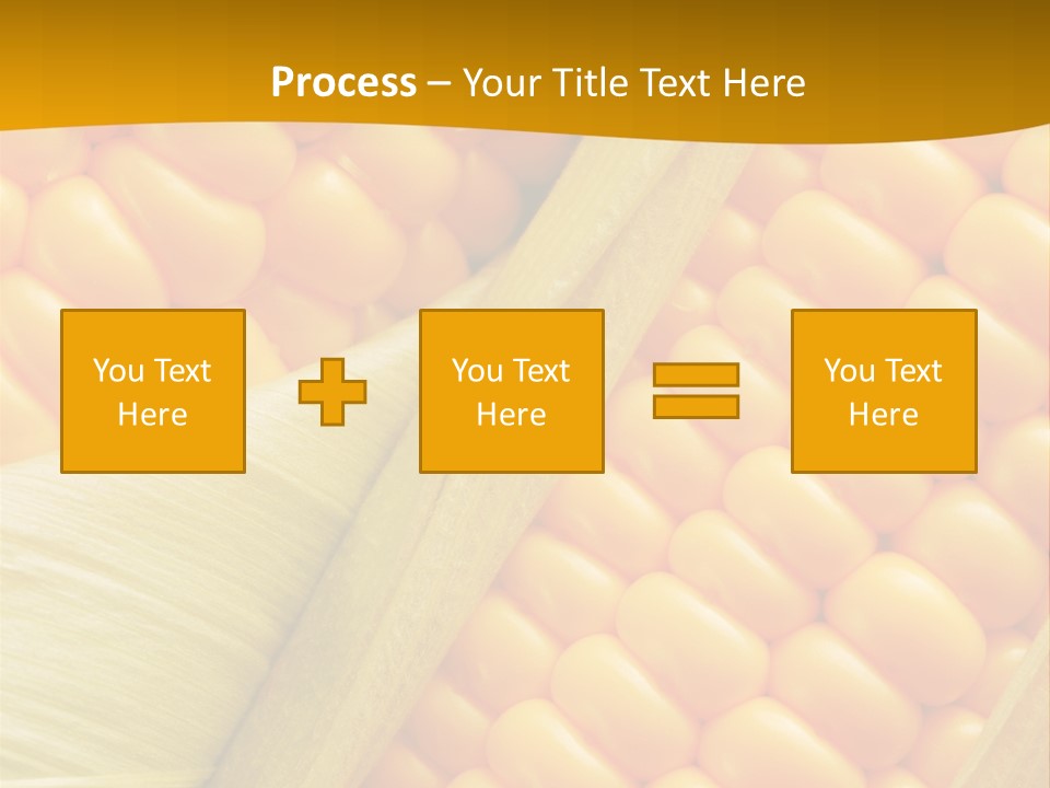 Sweet Corn Plant Crop PowerPoint Template