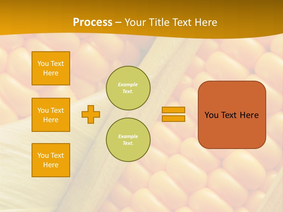 Sweet Corn Plant Crop PowerPoint Template