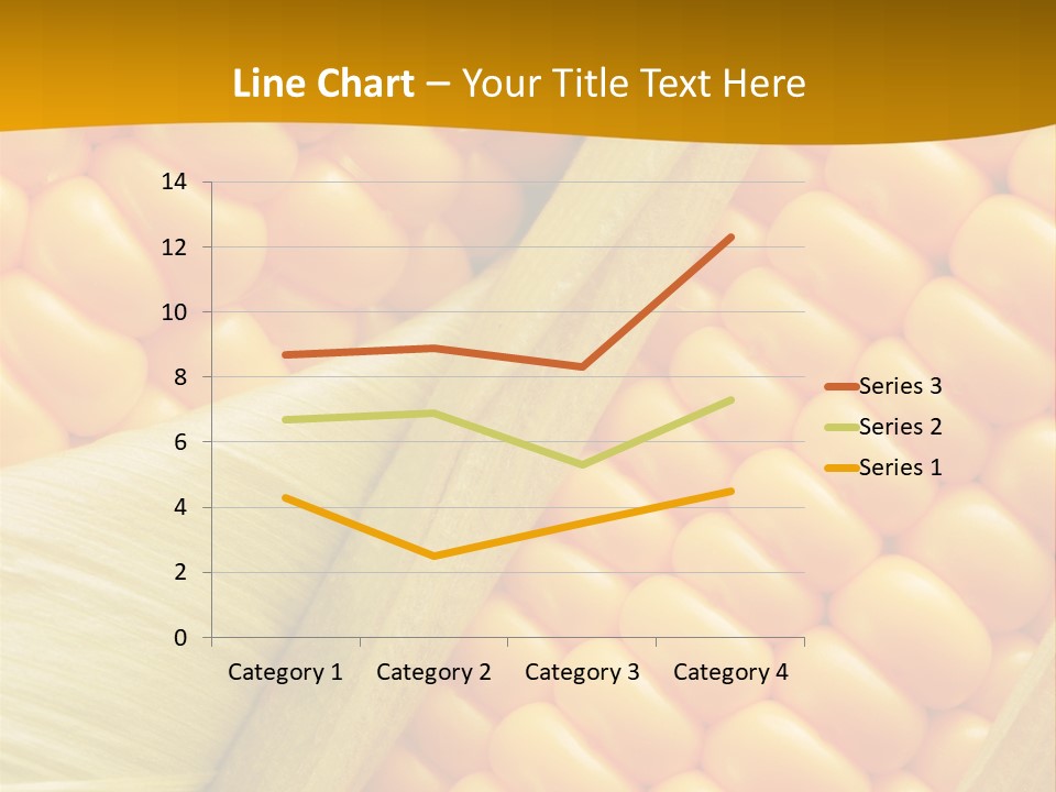 Sweet Corn Plant Crop PowerPoint Template
