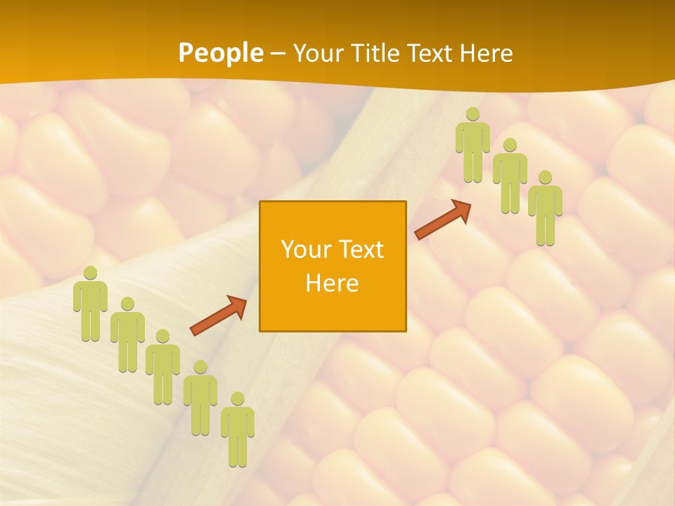 Sweet Corn Plant Crop PowerPoint Template