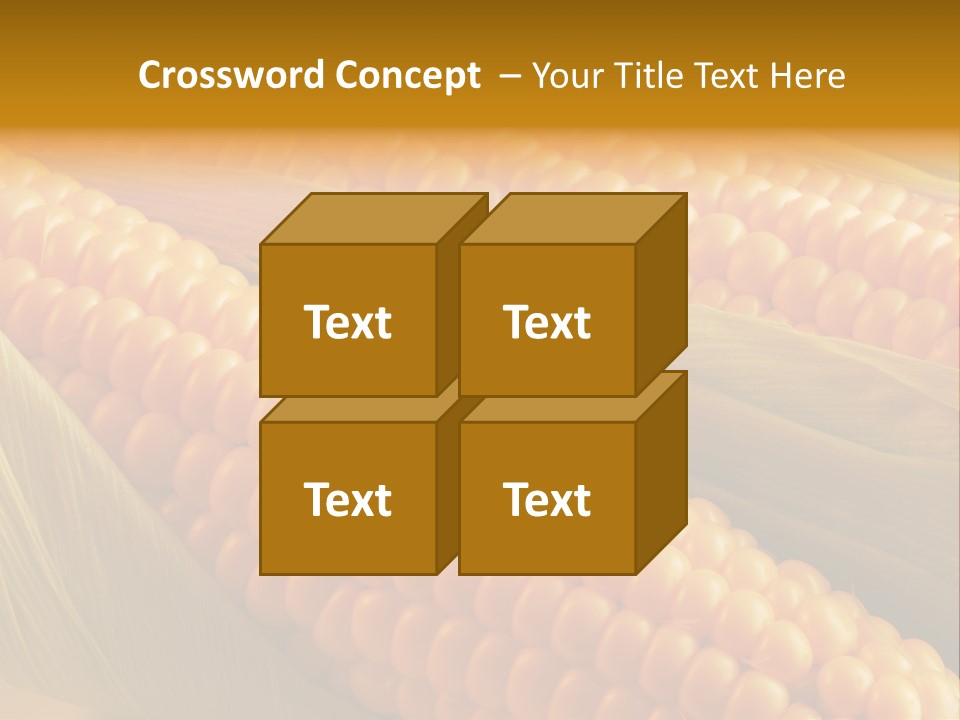 Nobody Pattern Leaf PowerPoint Template