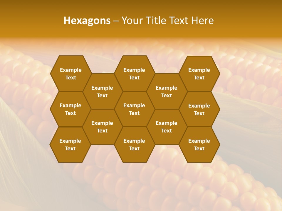 Nobody Pattern Leaf PowerPoint Template