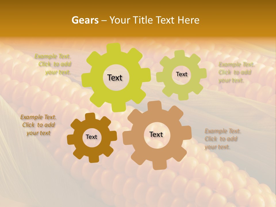 Nobody Pattern Leaf PowerPoint Template