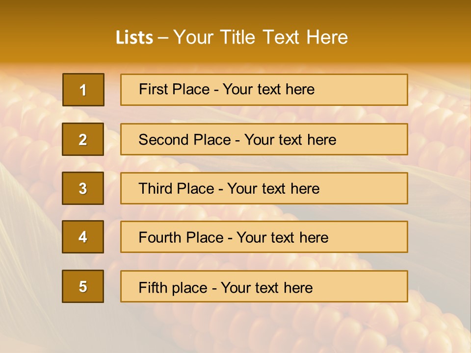 Nobody Pattern Leaf PowerPoint Template