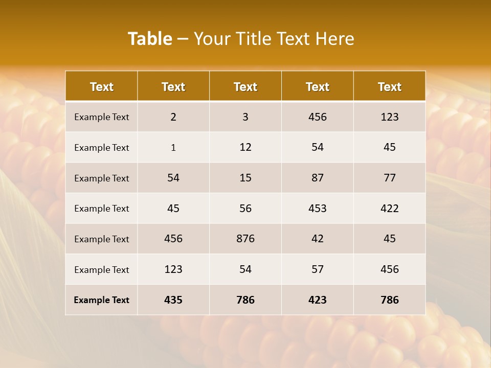 Nobody Pattern Leaf PowerPoint Template