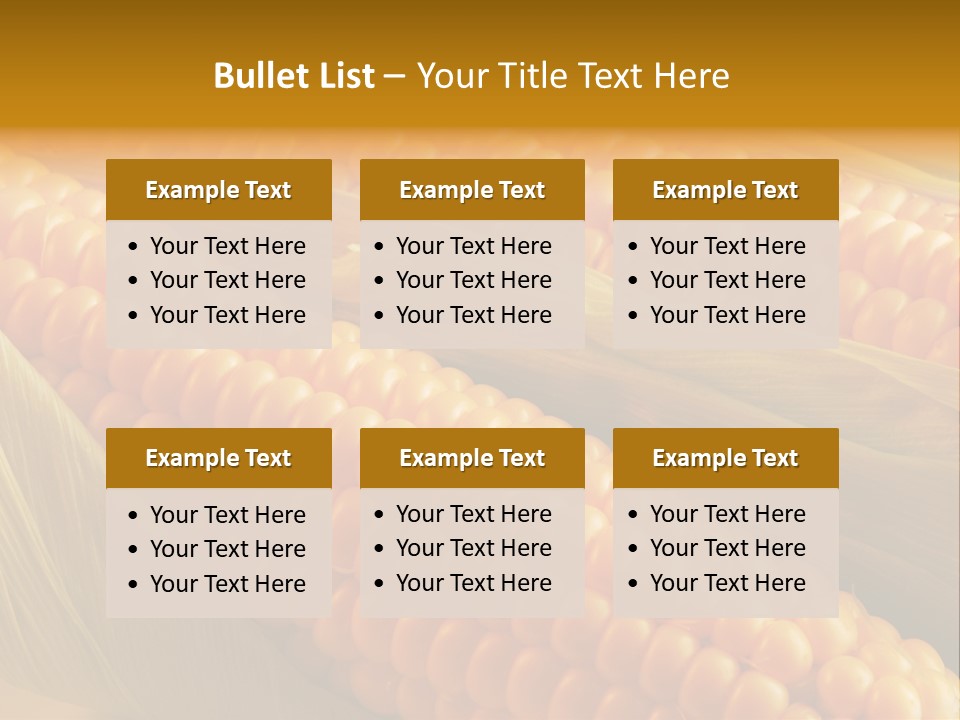 Nobody Pattern Leaf PowerPoint Template