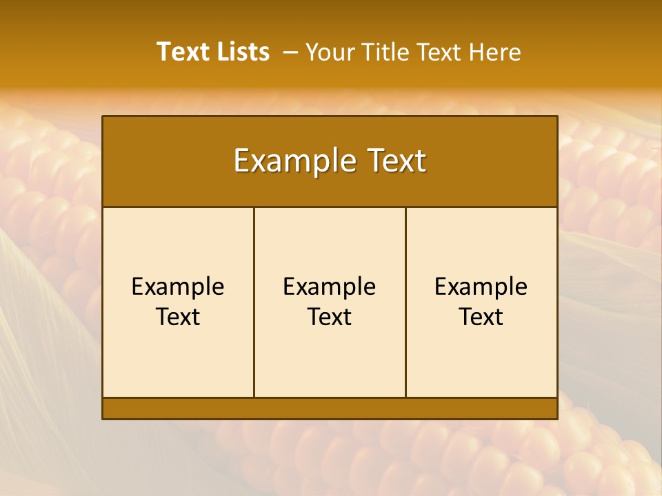 Nobody Pattern Leaf PowerPoint Template
