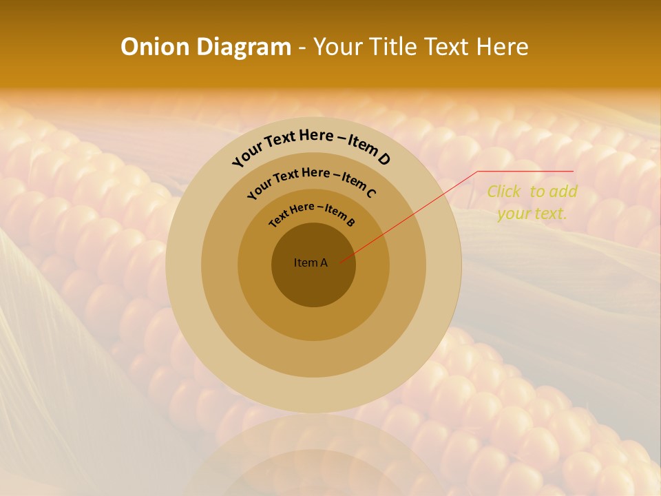 Nobody Pattern Leaf PowerPoint Template