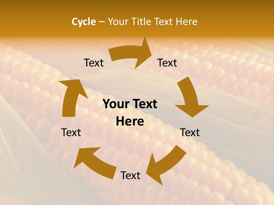 Nobody Pattern Leaf PowerPoint Template