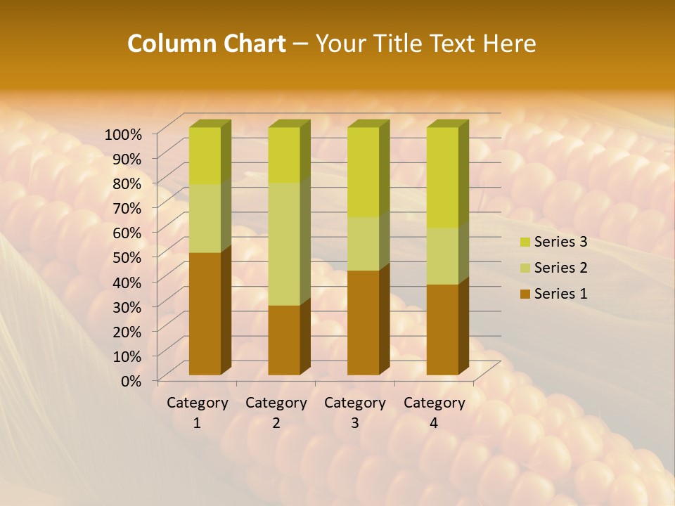 Nobody Pattern Leaf PowerPoint Template