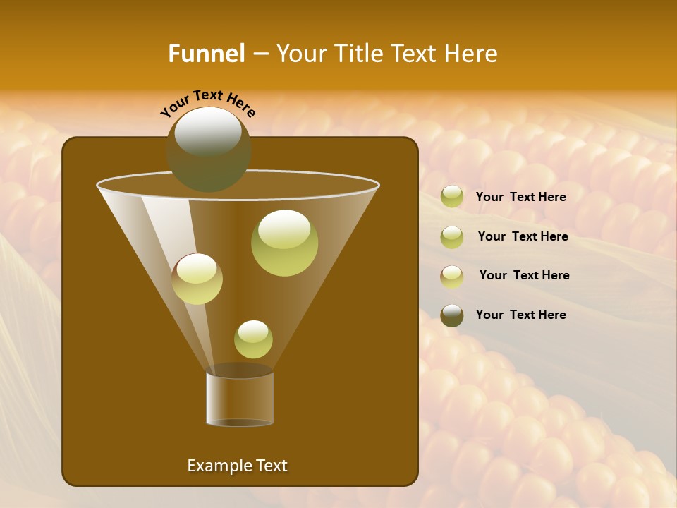 Nobody Pattern Leaf PowerPoint Template