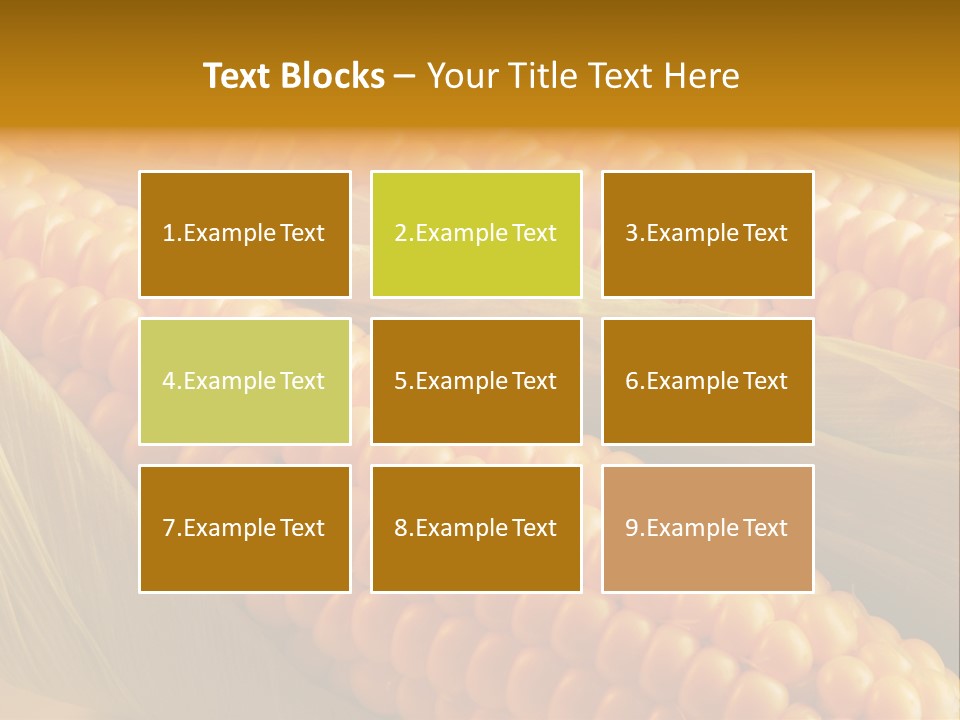 Nobody Pattern Leaf PowerPoint Template