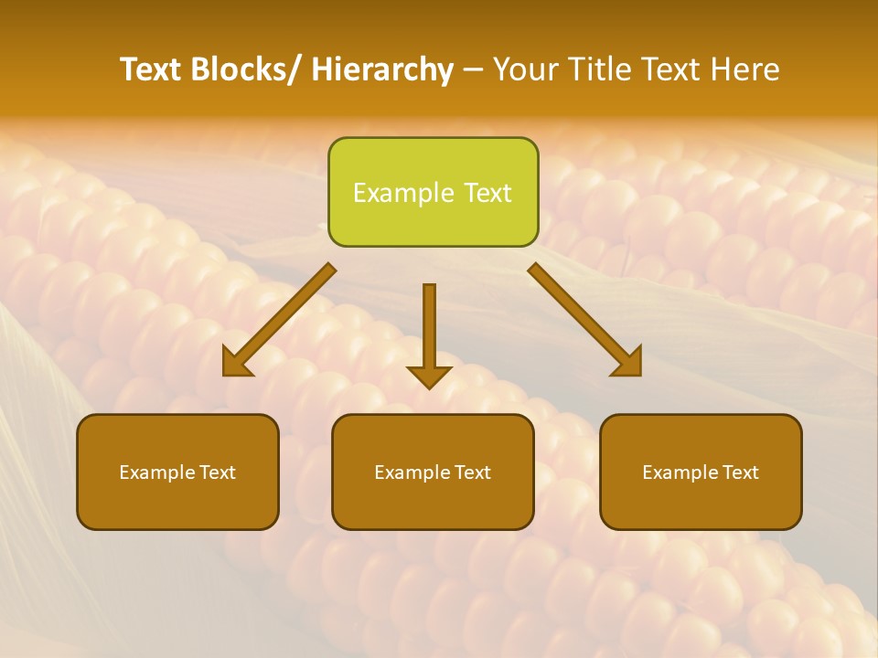 Nobody Pattern Leaf PowerPoint Template