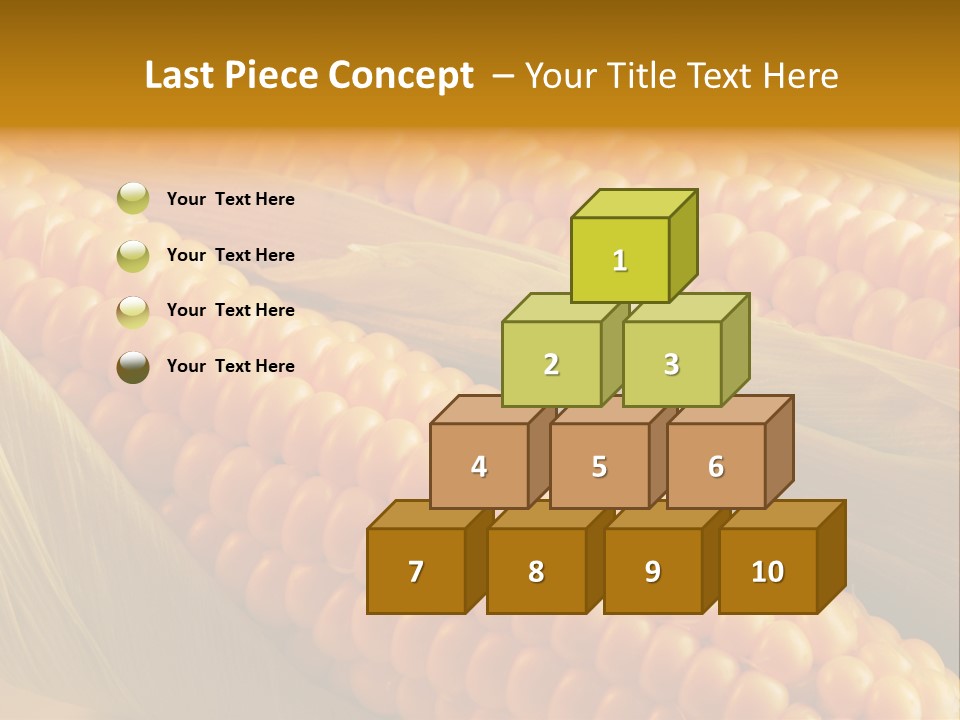 Nobody Pattern Leaf PowerPoint Template