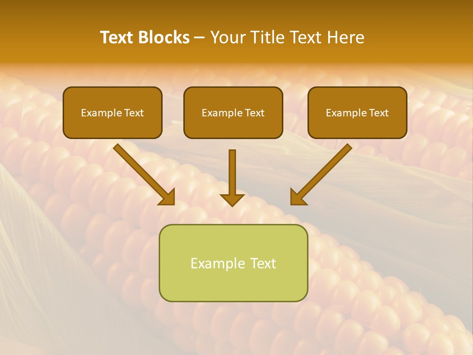 Nobody Pattern Leaf PowerPoint Template