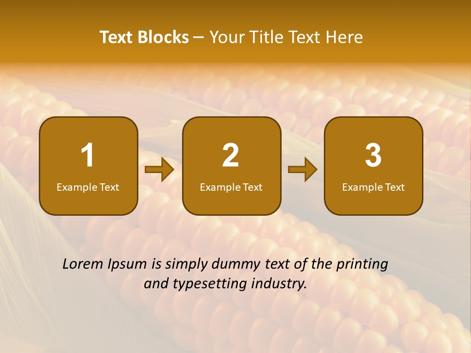 Nobody Pattern Leaf PowerPoint Template