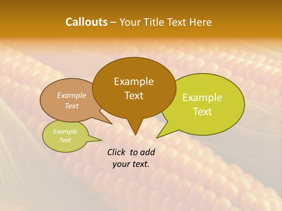 Nobody Pattern Leaf PowerPoint Template