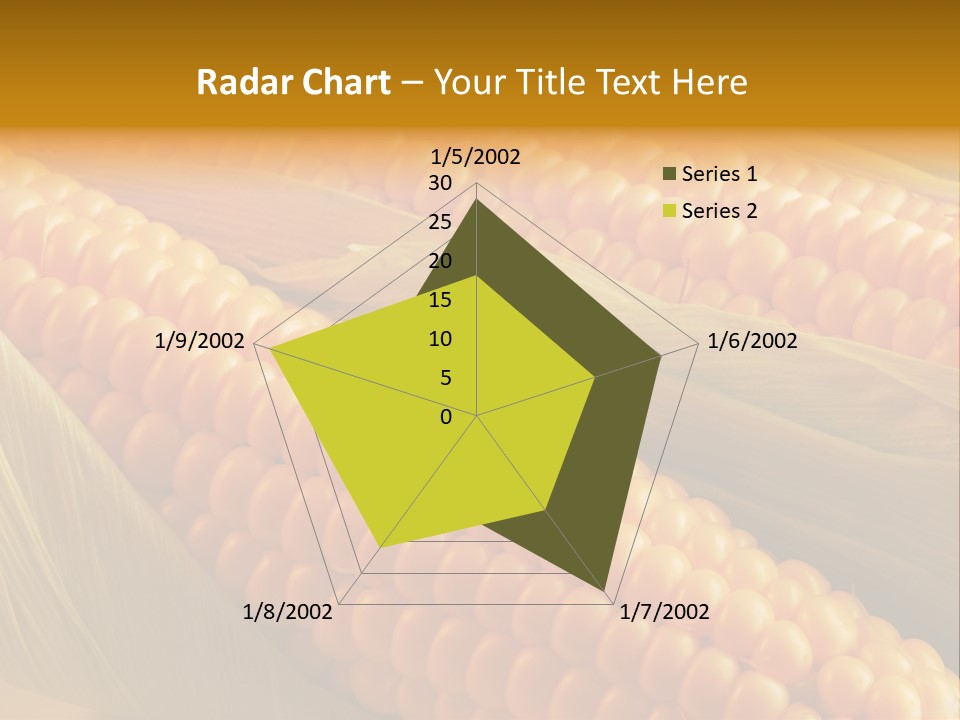 Nobody Pattern Leaf PowerPoint Template