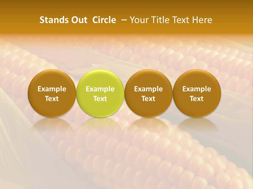 Nobody Pattern Leaf PowerPoint Template