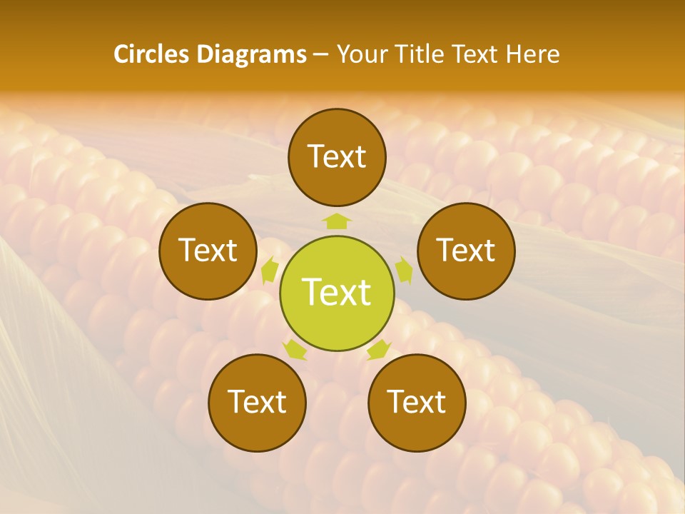 Nobody Pattern Leaf PowerPoint Template
