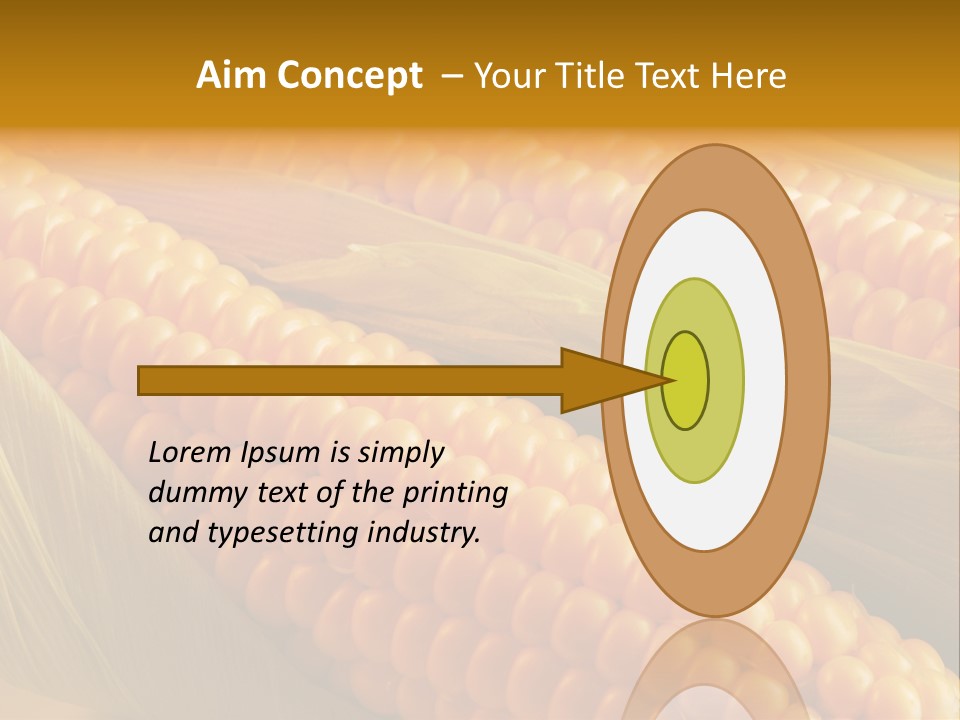 Nobody Pattern Leaf PowerPoint Template
