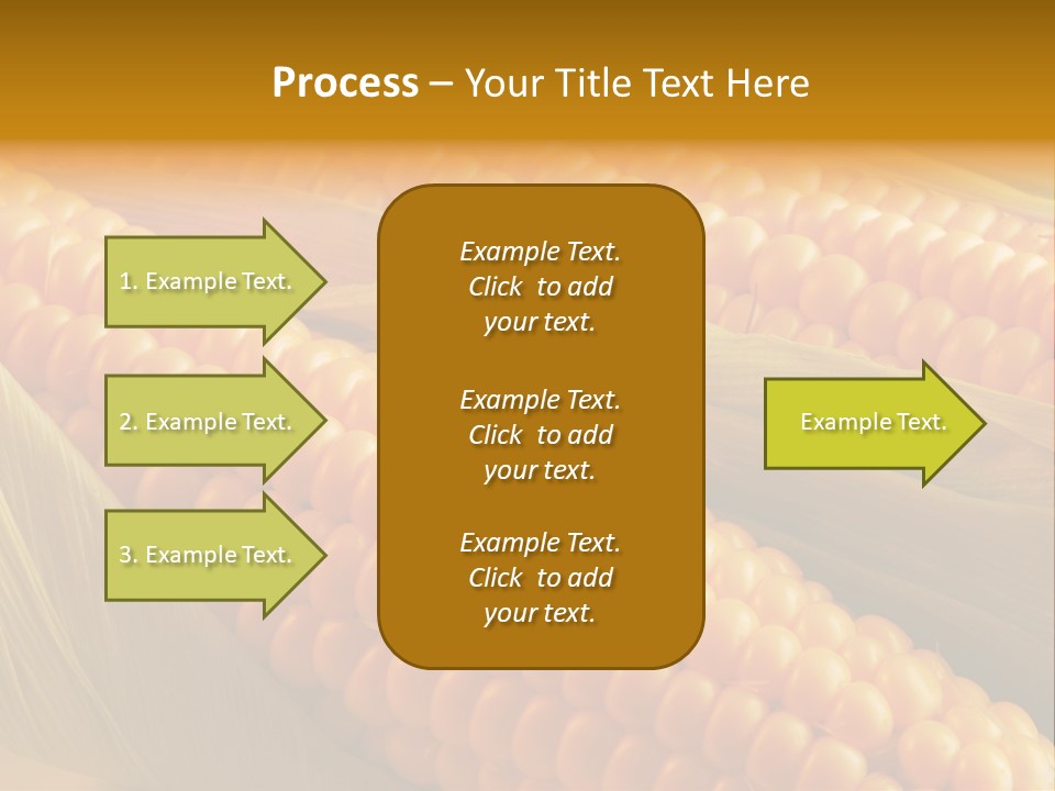 Nobody Pattern Leaf PowerPoint Template