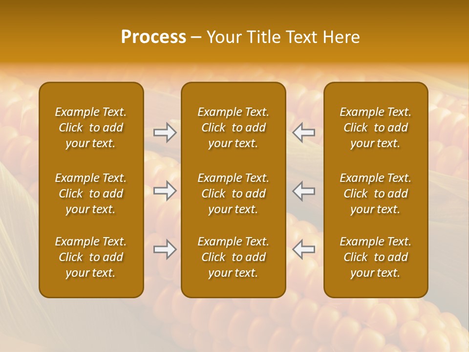 Nobody Pattern Leaf PowerPoint Template