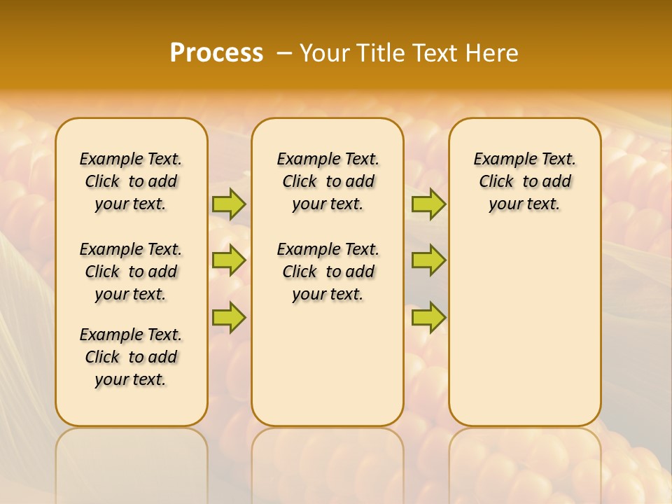 Nobody Pattern Leaf PowerPoint Template