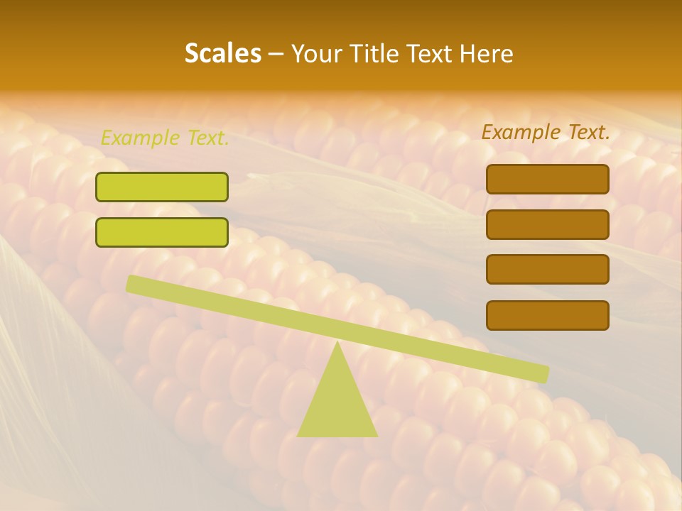 Nobody Pattern Leaf PowerPoint Template