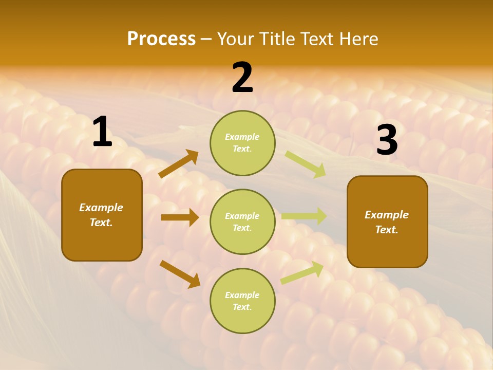 Nobody Pattern Leaf PowerPoint Template