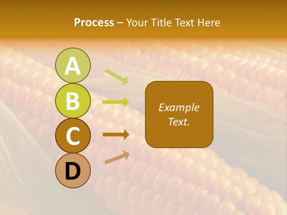 Nobody Pattern Leaf PowerPoint Template