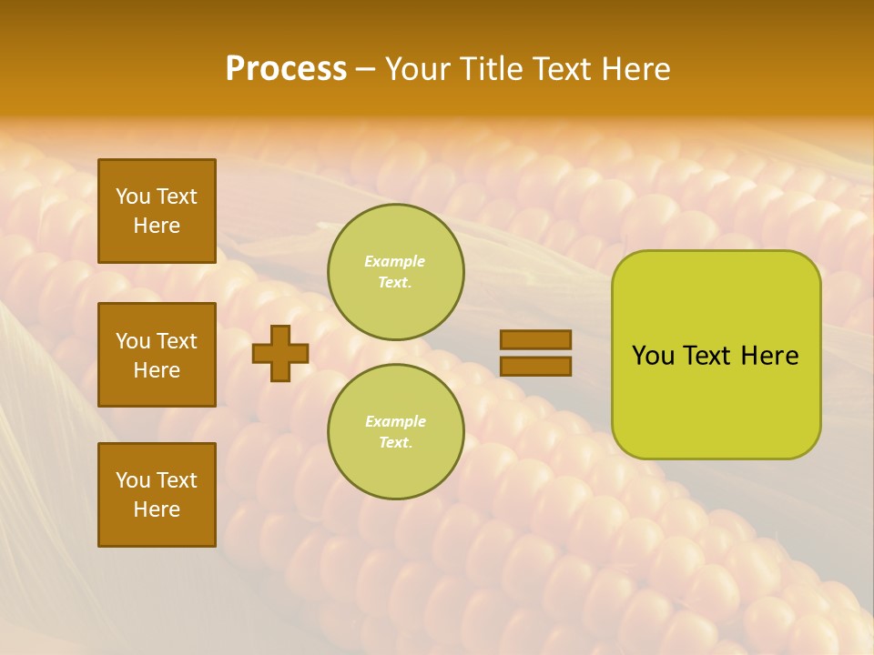 Nobody Pattern Leaf PowerPoint Template