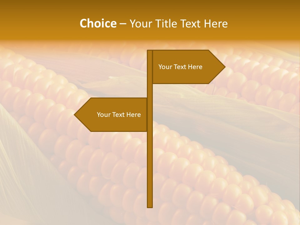 Nobody Pattern Leaf PowerPoint Template