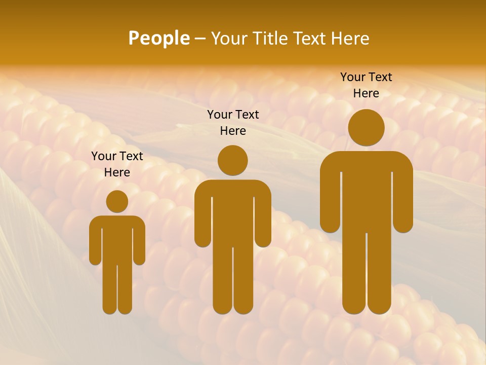 Nobody Pattern Leaf PowerPoint Template