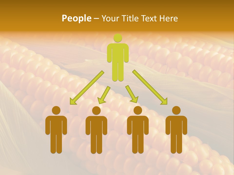 Nobody Pattern Leaf PowerPoint Template