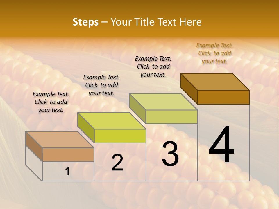 Nobody Pattern Leaf PowerPoint Template
