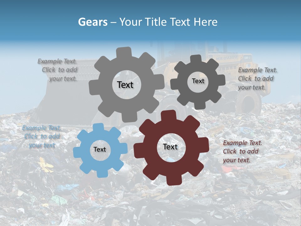Site Junk Color PowerPoint Template