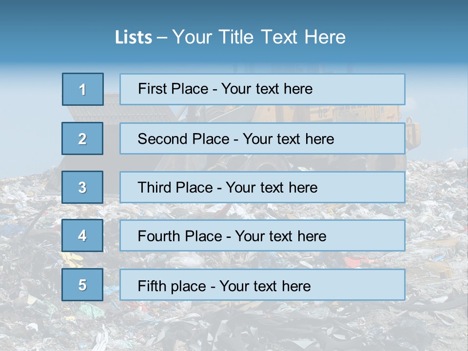 Site Junk Color PowerPoint Template