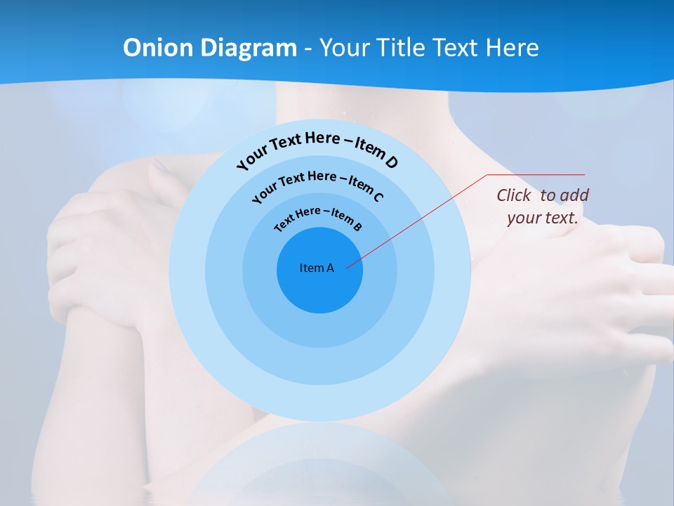 White Beauty Water PowerPoint Template