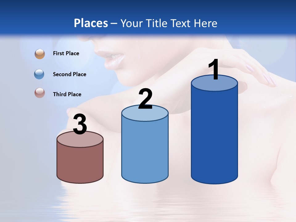 Face Look Snowflake PowerPoint Template